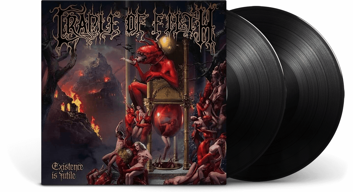 Vinyl - Cradle Of Filth : Existence Is Futile (Black Gatefold) - The Record Hub