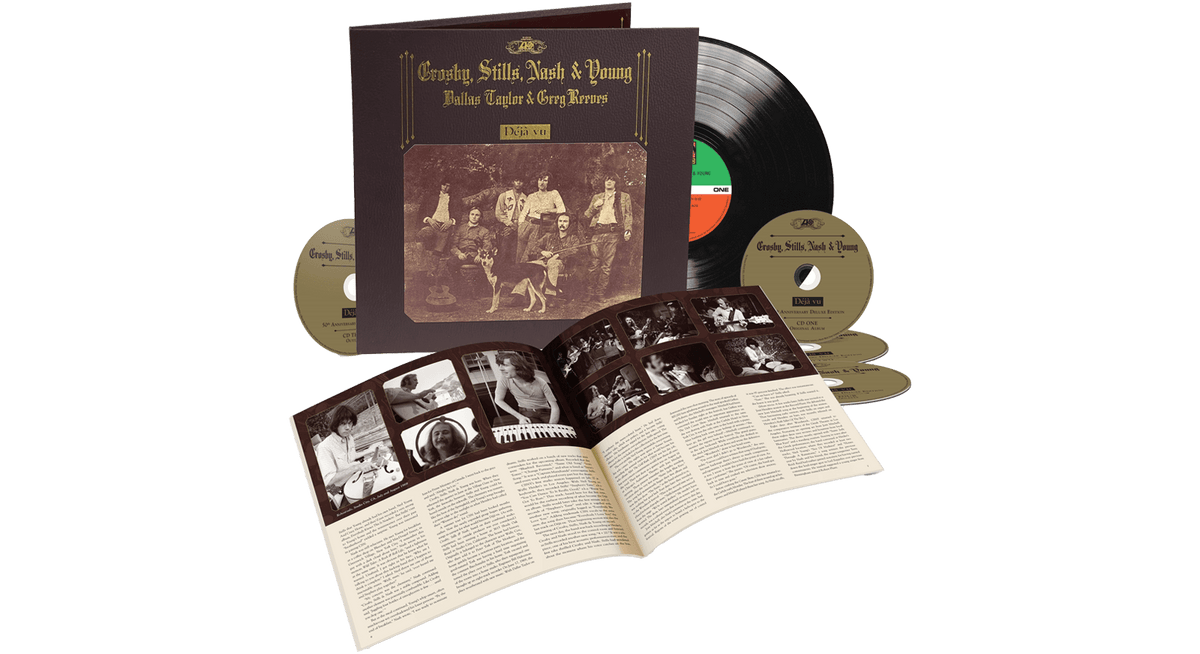 Vinyl - Crosby, Still, Nash, &amp; Young : Déjà Vu - The Record Hub