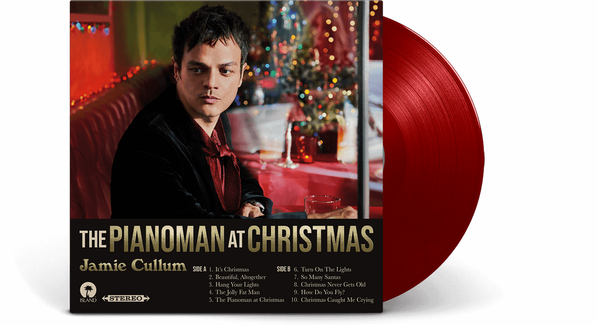 Vinyl - Jamie Cullum : The Pianoman At Christmas (Ltd Red Vinyl) - The Record Hub