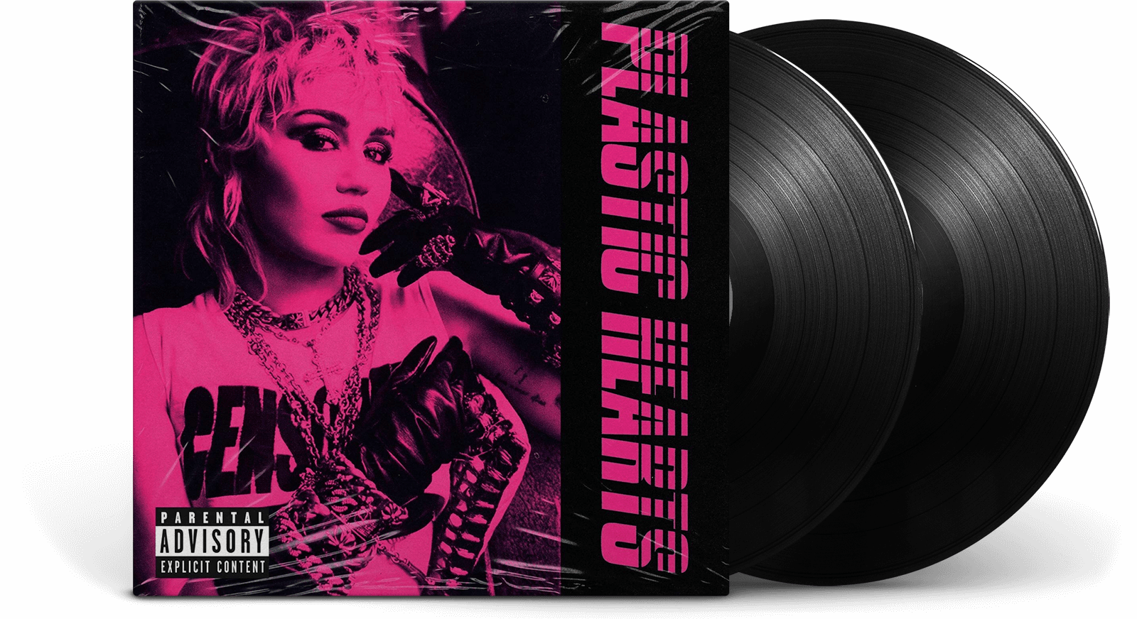 米2discs LP Miley Cyrus Plastic Hearts 19439837351 RCA /00660 Plastic Hearts (Vinyl) - JB Hi-Fi