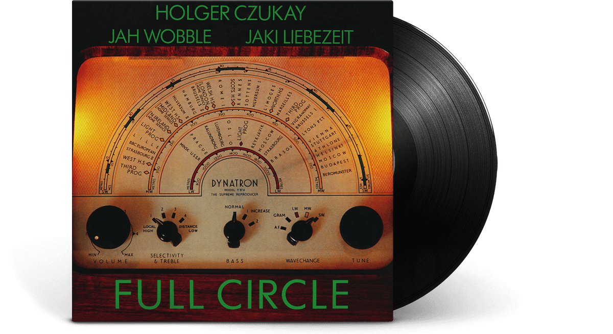 Vinyl - HOLGER CZUKAY &amp; JAH WOBBLE &amp; JAKI LIEBEZEIT : FULL CIRCLE - The Record Hub