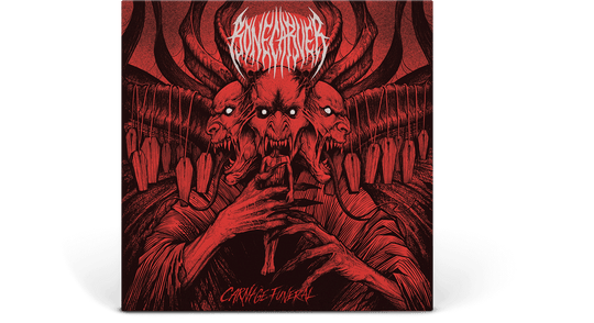 Bonecarver : Carnage Funeral (Red & Black Splatter Fade Vinyl)