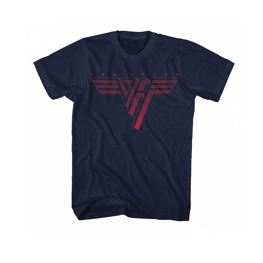 Van Halen : Classic Red Logo - T-Shirt