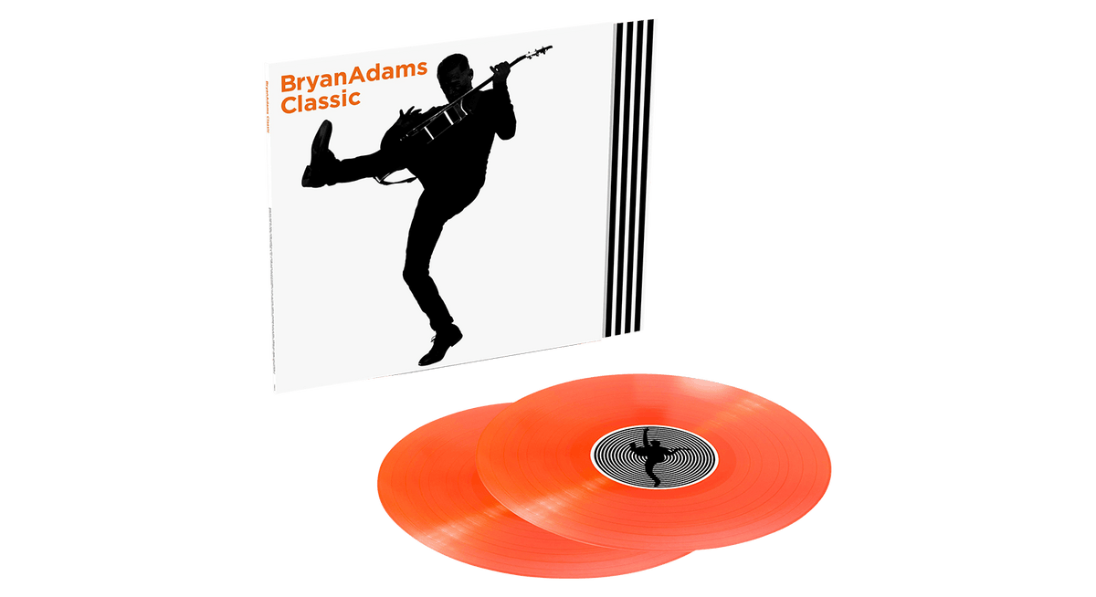 Vinyl - Bryan Adams : Classic (Ltd Orange Vinyl) - The Record Hub
