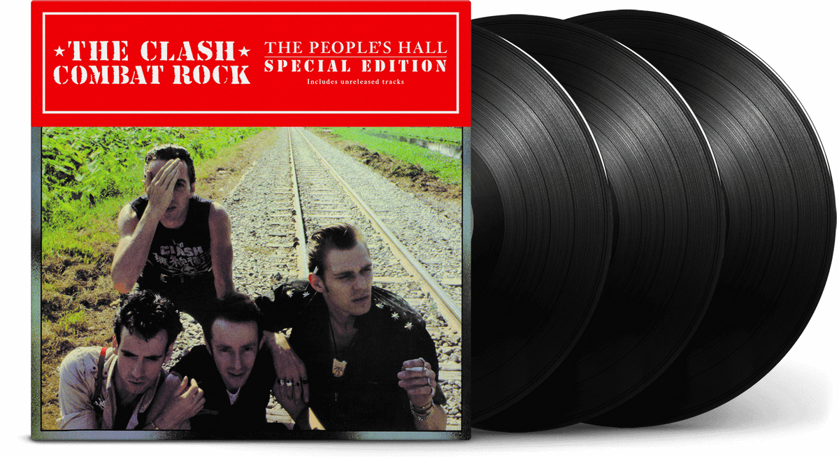 Vinyl - The Clash : Combat Rock (People&#39;s Hall Special Ed) - The Record Hub
