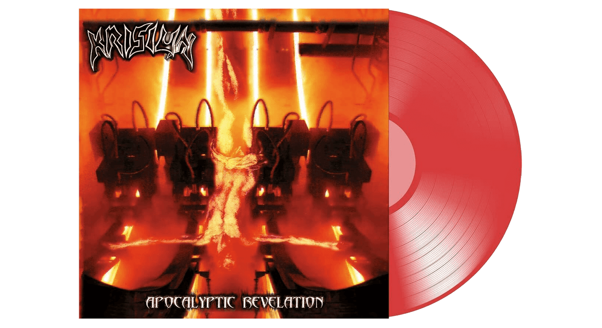 Vinyl - Krisiun : Apocalyptic Revelations (Transparent Red Vinyl) - The Record Hub