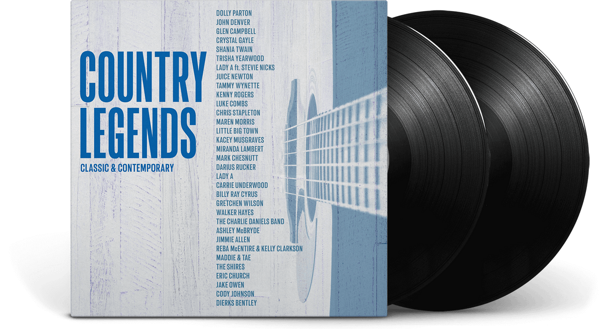 Vinyl - Various Artists : Country Legends - Classic and Contemporary - The Record Hub