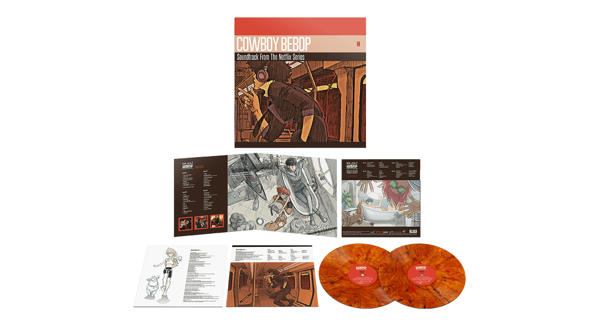 Vinyl - Yoko Kanno : Cowboy Bebop OST to The Netflix Series (2LP Coloured Vinyl) - The Record Hub