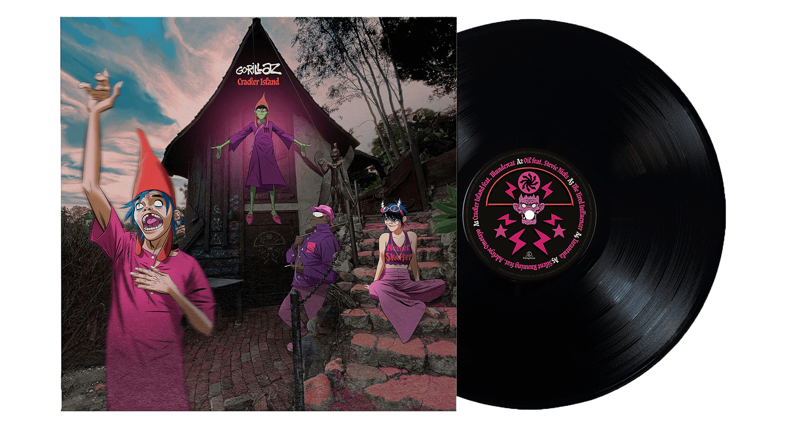 Vinyl - Gorillaz : Cracker Island - The Record Hub