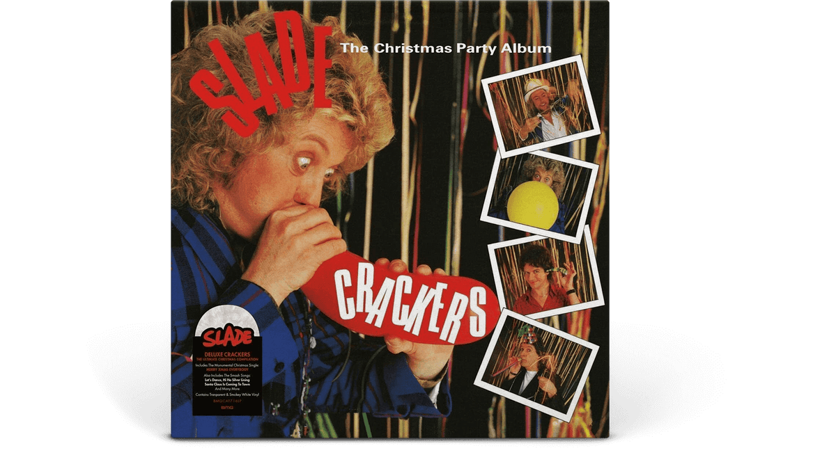 Vinyl - Slade : Crackers (Snowflake Splatter Vinyl) - The Record Hub