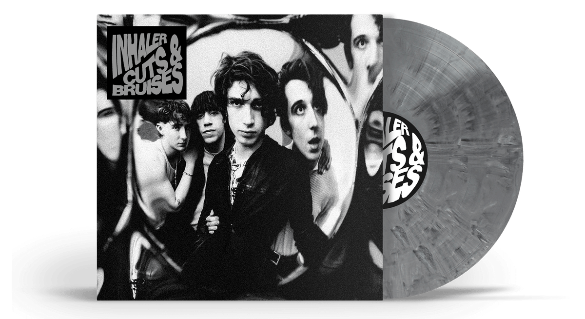 Vinyl - Inhaler : Cuts &amp; Bruises (Ltd Silver Vinyl) - The Record Hub