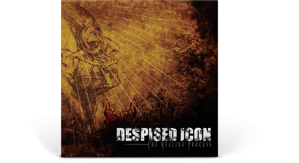 Vinyl - Despised Icon : The Healing Process (20th Anniversary Ltd Clear Dark Amber Vinyl ) - The Record Hub