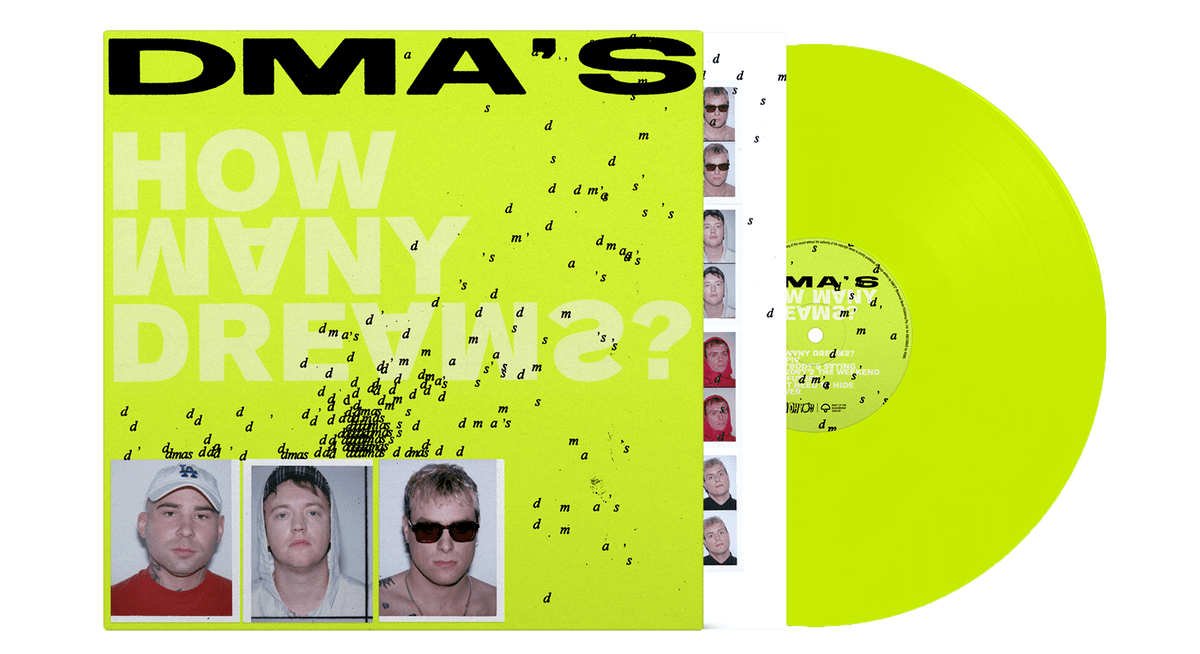 Vinyl - DMA&#39;s : How Many Dreams? (ltd Neon Yellow Vinyl) - The Record Hub