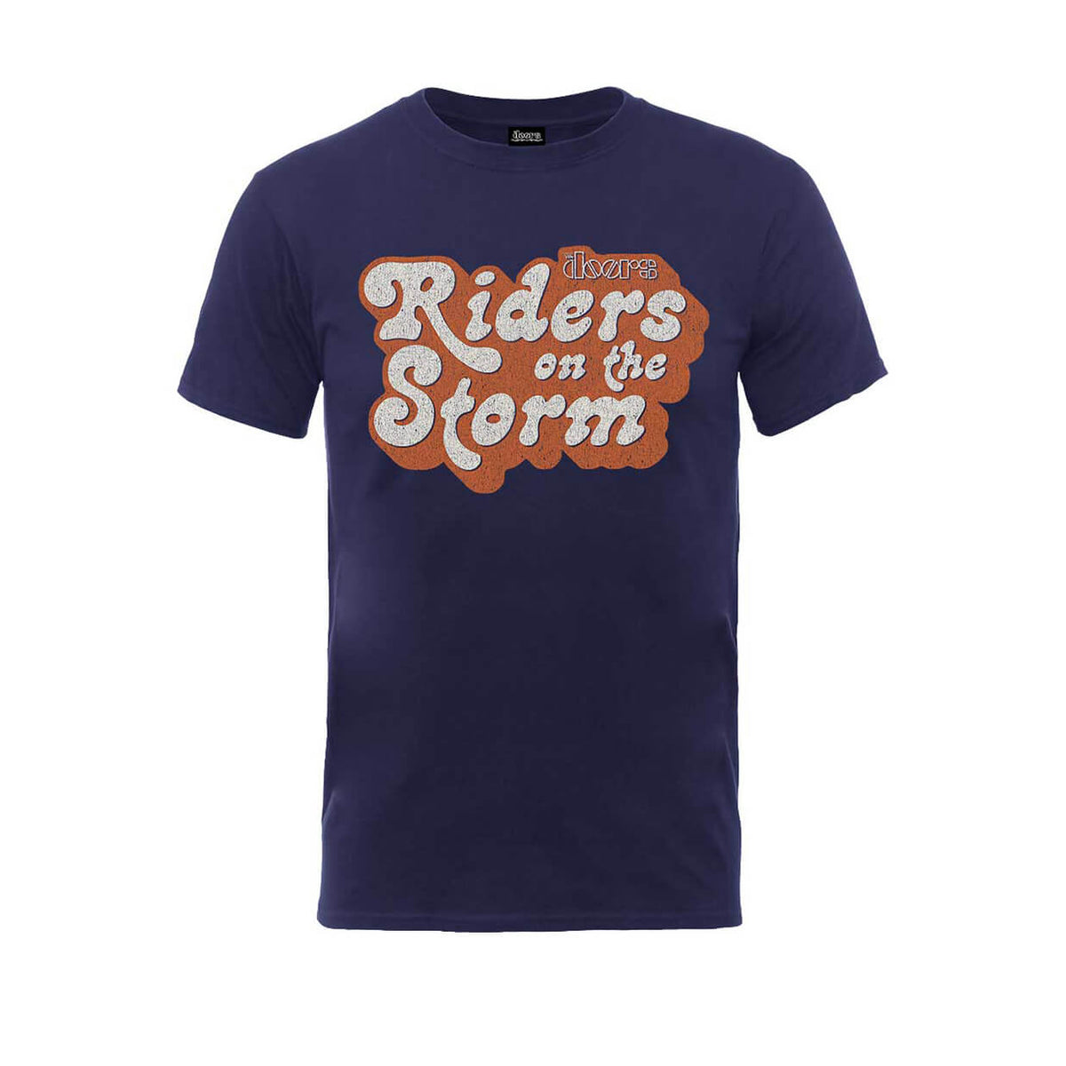 Vinyl - The Doors : Riders On The Storm Logo - T-Shirt - The Record Hub