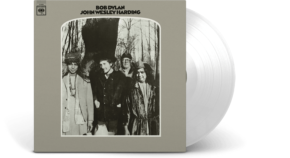 Vinyl - Bob Dylan : John Wesley Harding (White Vinyl) - The Record Hub