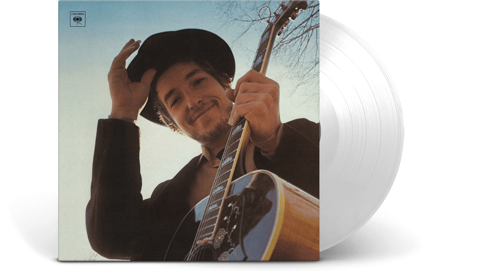 Vinyl - Bob Dylan : Nashville Skyline (White Vinyl) - The Record Hub