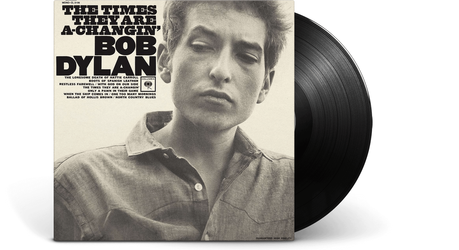 Vinyl - Bob Dylan : The Times They Are A Changin' - The Record Hub