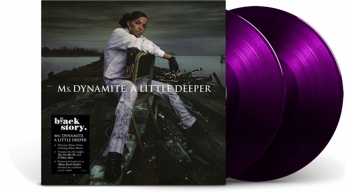 Vinyl - Ms. Dynamite : A Little Deeper (Ltd Purple Vinyl NAD 2021) - The Record Hub