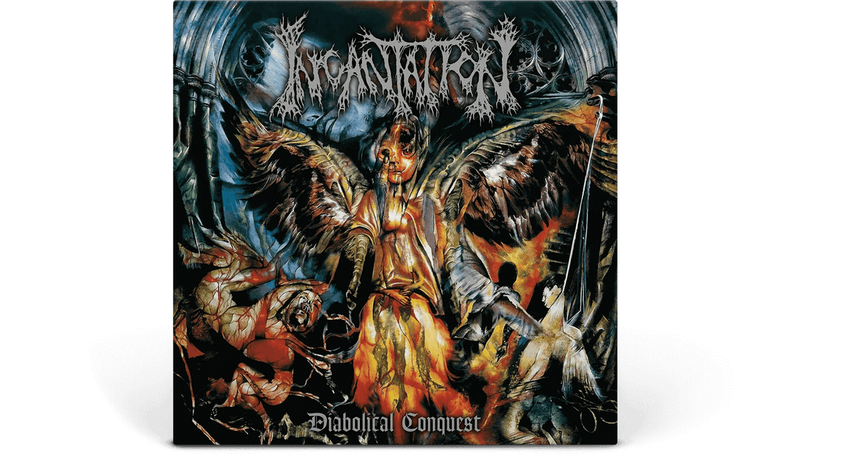 Vinyl - Incantation : Diabolical Conquest (Ltd Aqua Blue Vinyl) - The Record Hub