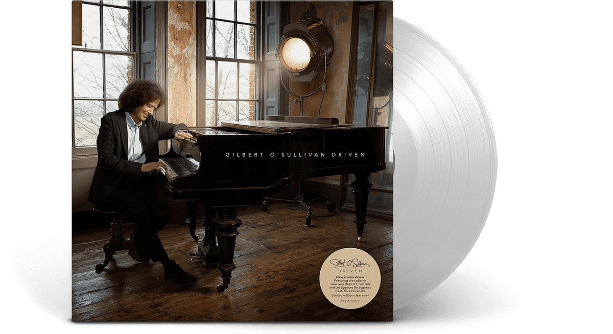 Vinyl - Gilbert O&#39;Sullivan : Driven (Ltd Clear Vinyl) - The Record Hub