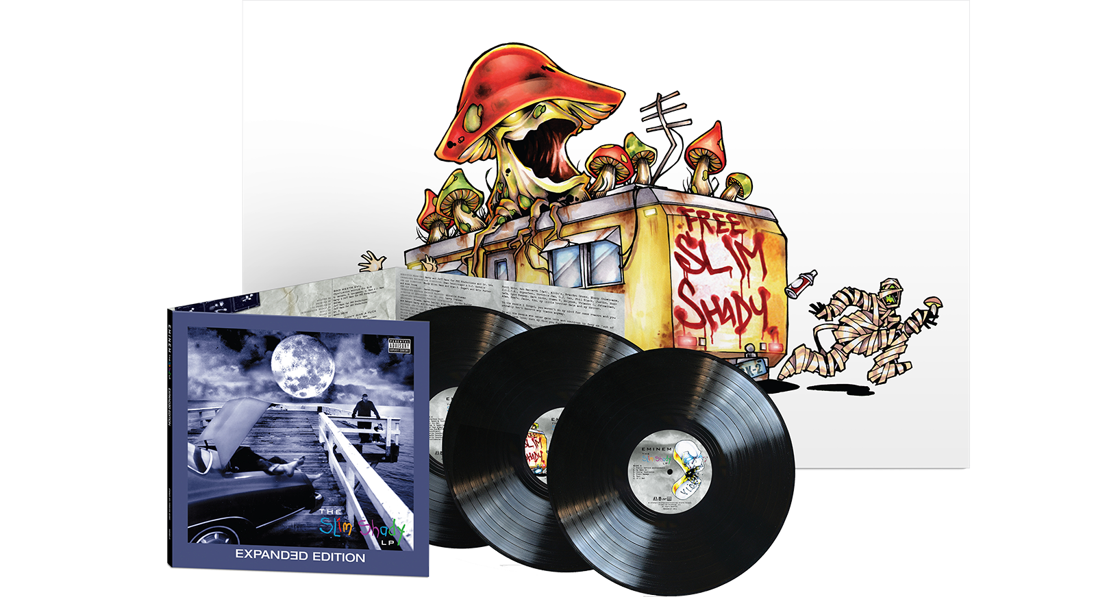 EMINEM - THE SLIM SHADY 2LP レコード Eminem - The Slim Shady LP