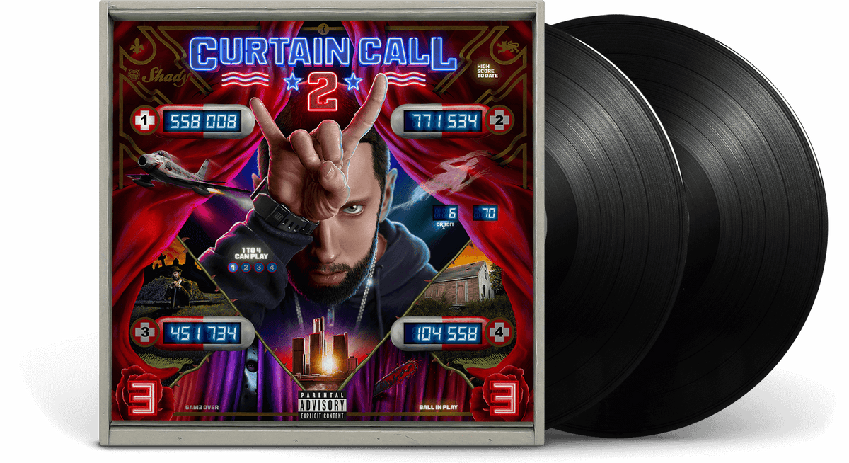 Vinyl - Eminem : Curtain Call 2 (2LP Standard Black) - The Record Hub