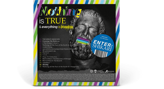 Enter Shikari : Nothing Is True & Everything Is Possible / Moratorium (Deluxe White Vinyl w Grey Splatter)