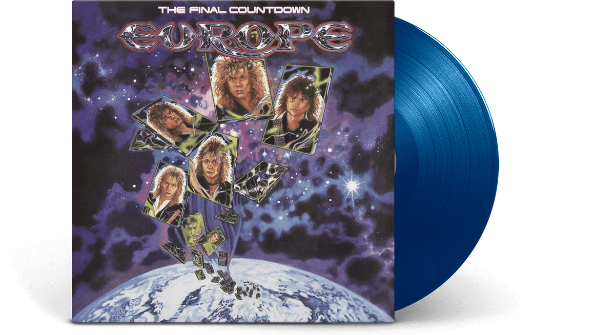 Vinyl - Europe : The Final Countdown (Blue Splatter Vinyl) (NAD Release) - The Record Hub
