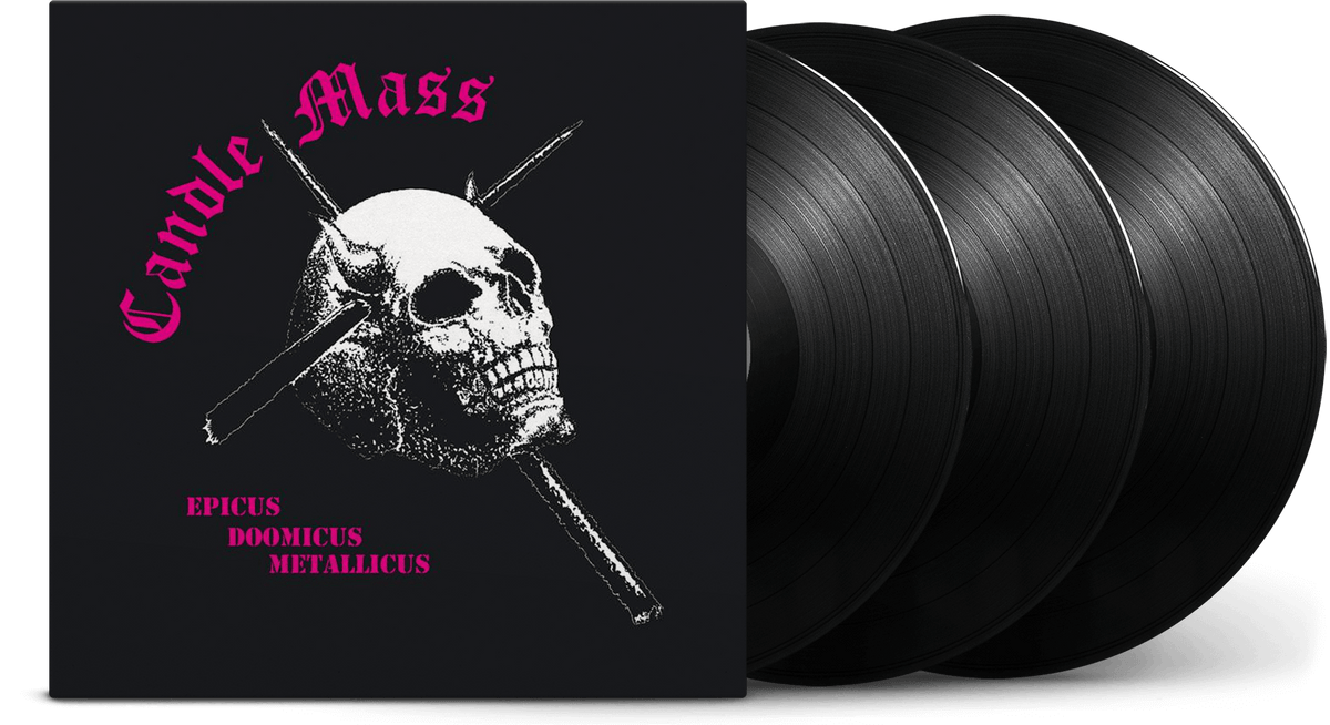 Vinyl - Candlemass : Epicus Doomicus Metallicus ( 3-LP Anniversary Edition ) - The Record Hub