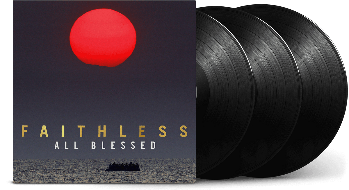 Vinyl - Faithless : All Blessed (Deluxe 3LP Set) - The Record Hub