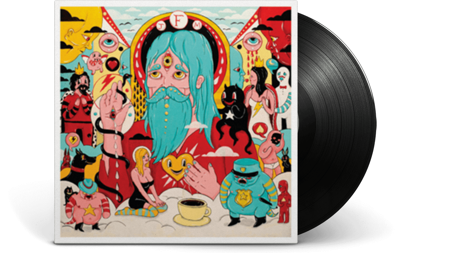 Vinyl - Father John Misty : Fear Fun - The Record Hub
