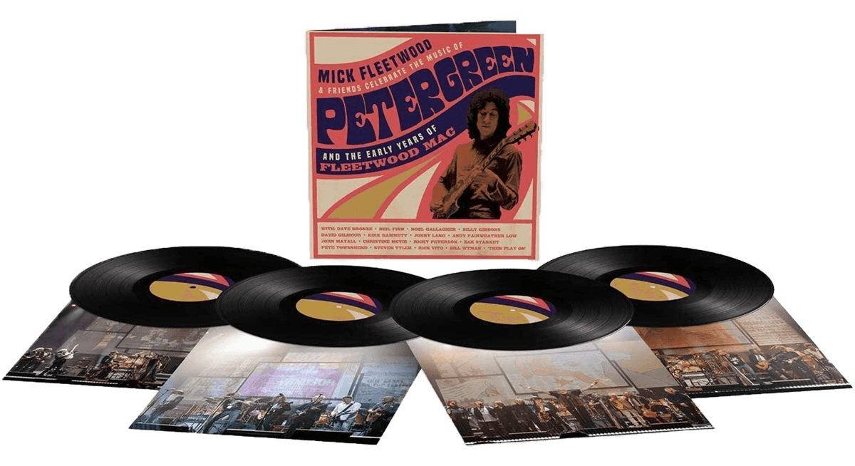 Vinyl - Mick Fleetwood and Friends : Celebrate the Music of Peter Greene (4LP Gatefold) - The Record Hub