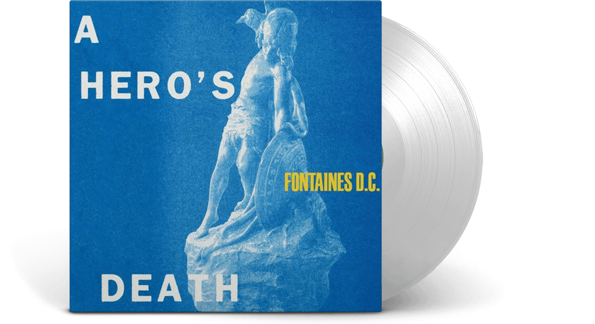 Vinyl - Fontaines D.C. : A Hero&#39;s Death (Ltd Clear Vinyl) - The Record Hub