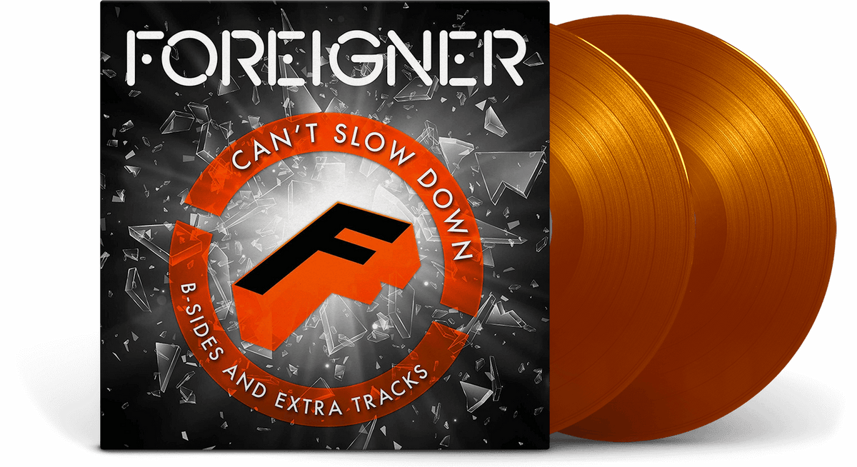 Vinyl - Foreigner : Can&#39;t Slow Down (Orange Vinyl) - The Record Hub