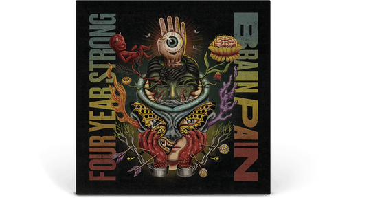 Four Year Strong : Brain Pain / Blood Red (Ltd Tri-Stripe Vinyl )