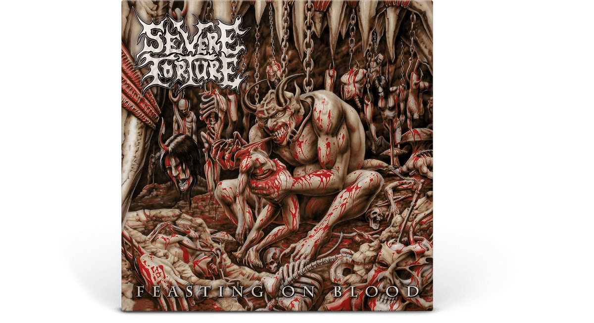 Vinyl - Severe Torture : Feasting On Blood (Ltd Splatter Vinyl) - The Record Hub