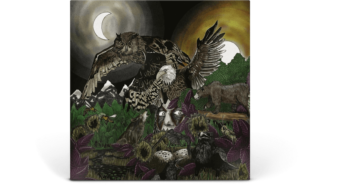 Vinyl - Avatar : Feathers &amp; Flesh (Purple &amp; Black Marble Vinyl) - The Record Hub