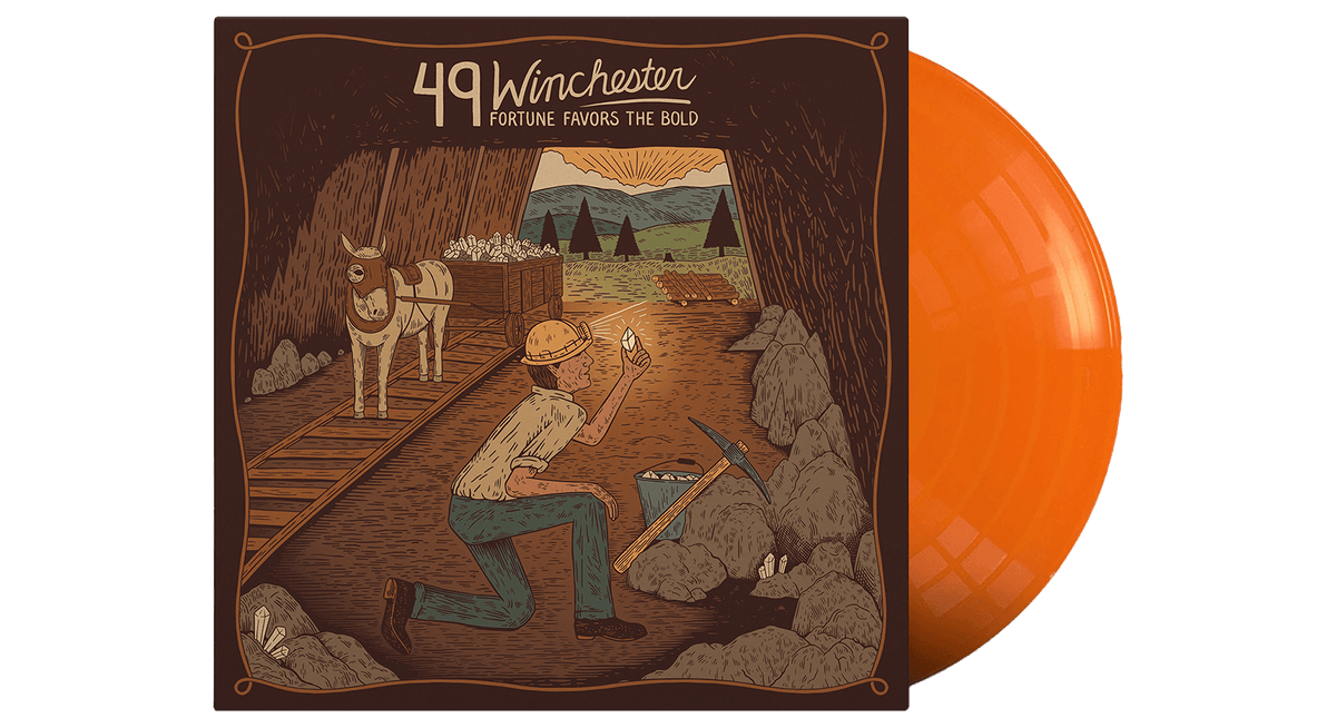 Vinyl - 49 Winchester : Fortune Favors The Bold (Ltd Orange Vinyl) - The Record Hub