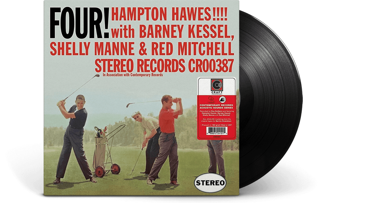 Vinyl - Hampton Hawes | Barney Kessel | Shelly Manne | Red Mitchell : Four! - The Record Hub