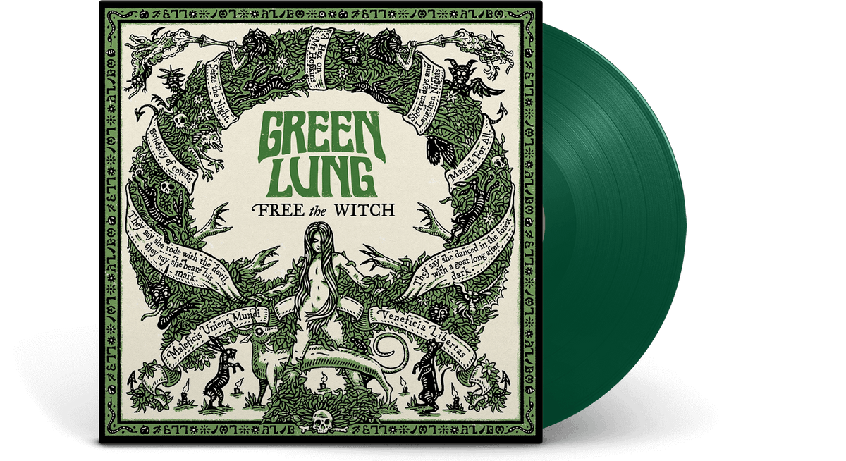 Vinyl - Green Lung : Free The Witch EP (Green Vinyl ) - The Record Hub