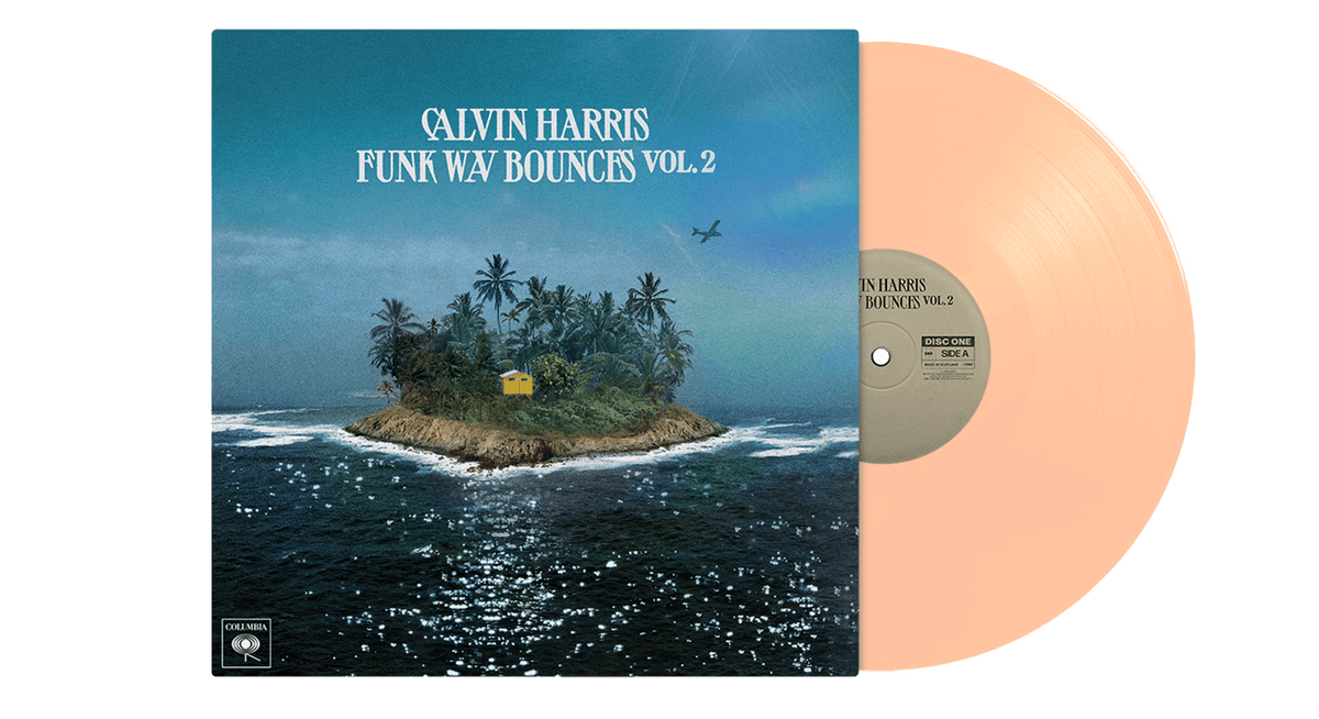 Vinyl - Calvin Harris : Funk Wav Bounces Vol 2 (Ltd Clear Orange Vinyl) - The Record Hub