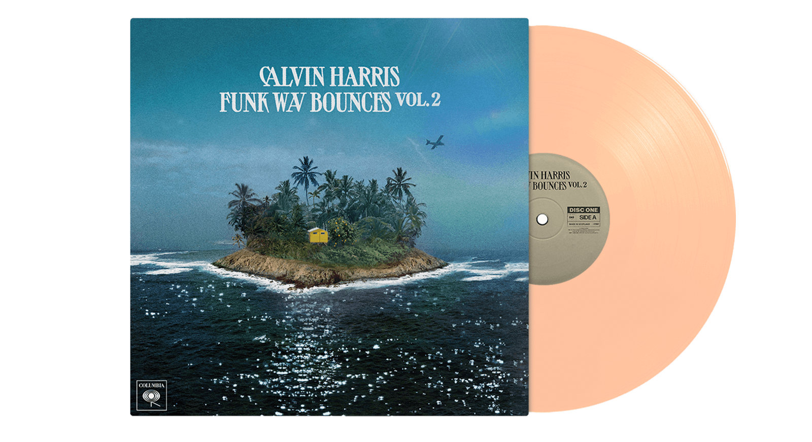 Vinyl Calvin Harris Funk Wav Bounces Vol (Ltd Clear Orange