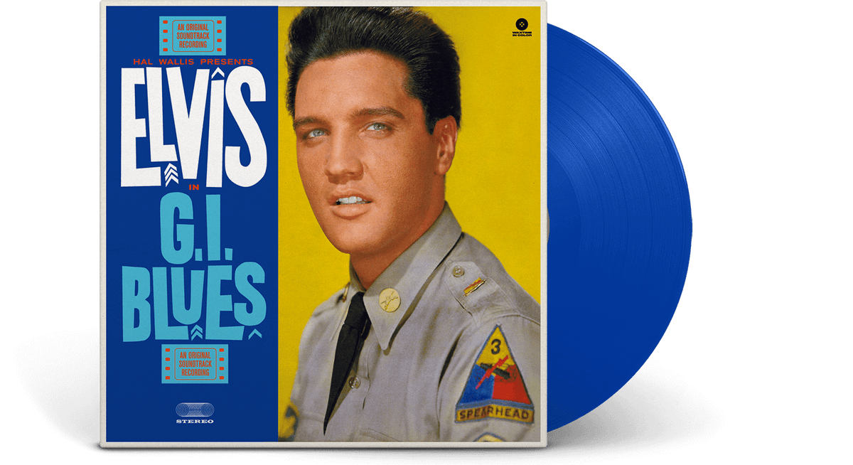 Vinyl - Elvis Presley : G.I. Blues (Blue Vinyl) - The Record Hub