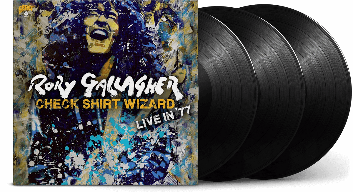 Vinyl - Rory Gallagher : Check Shirt Wizard - Live In &#39;77 - The Record Hub