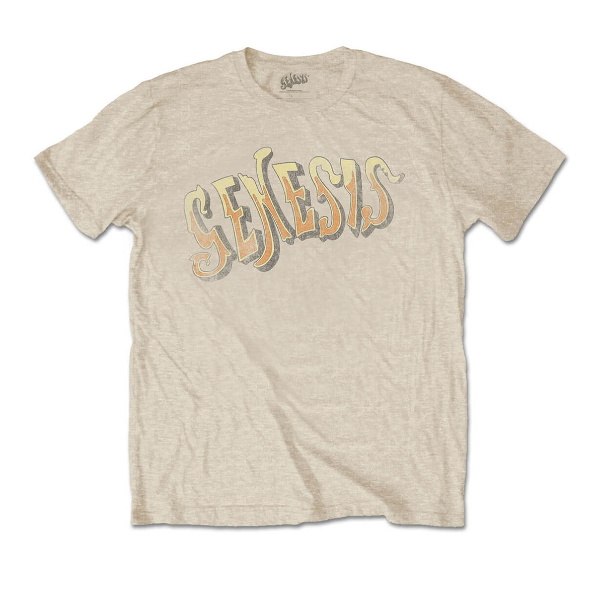 Vinyl - Genesis : Vintage Logo - T-Shirt - The Record Hub