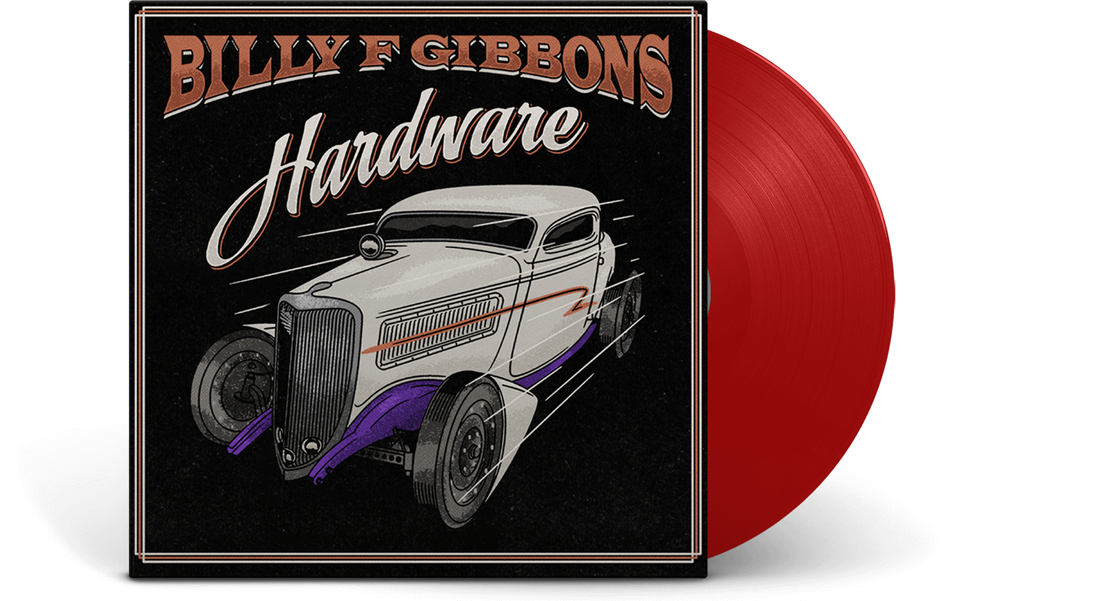 Vinyl - Billy F Gibbons : Hardware (Ltd Red Vinyl) - The Record Hub