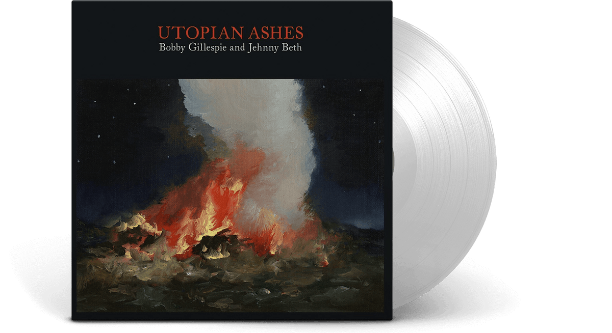 Vinyl - Bobby Gillespie &amp; Jehnny Beth : Utopian Ashes (Ltd Clear Vinyl) - The Record Hub