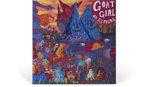 Goat Girl : On All Fours (Ltd Clear Pink Vinyl)