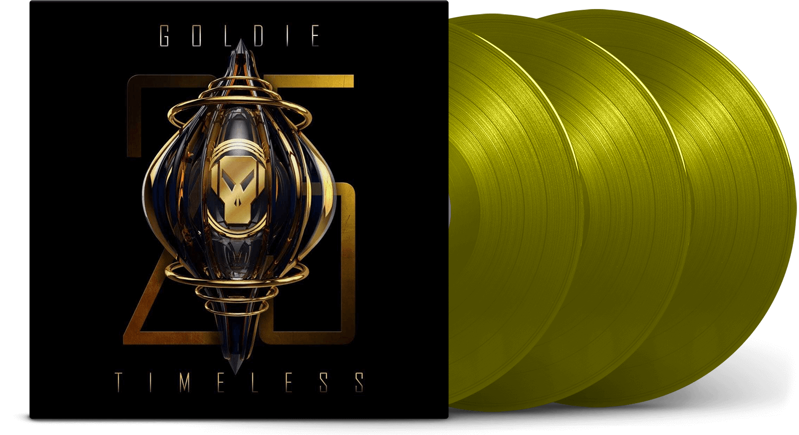 Vinyl - Goldie : Timeless (25 Year Anniversary Edition) (Ltd Gold Vinyl) - The Record Hub