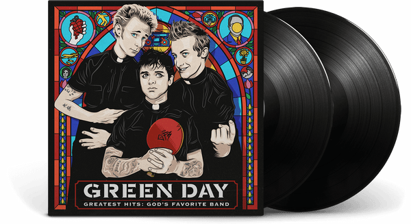 GREEN DAY GREATEST HITS GOD'S レコード Vinyl | Greatest Hits: God's Favorite Band | Green Day